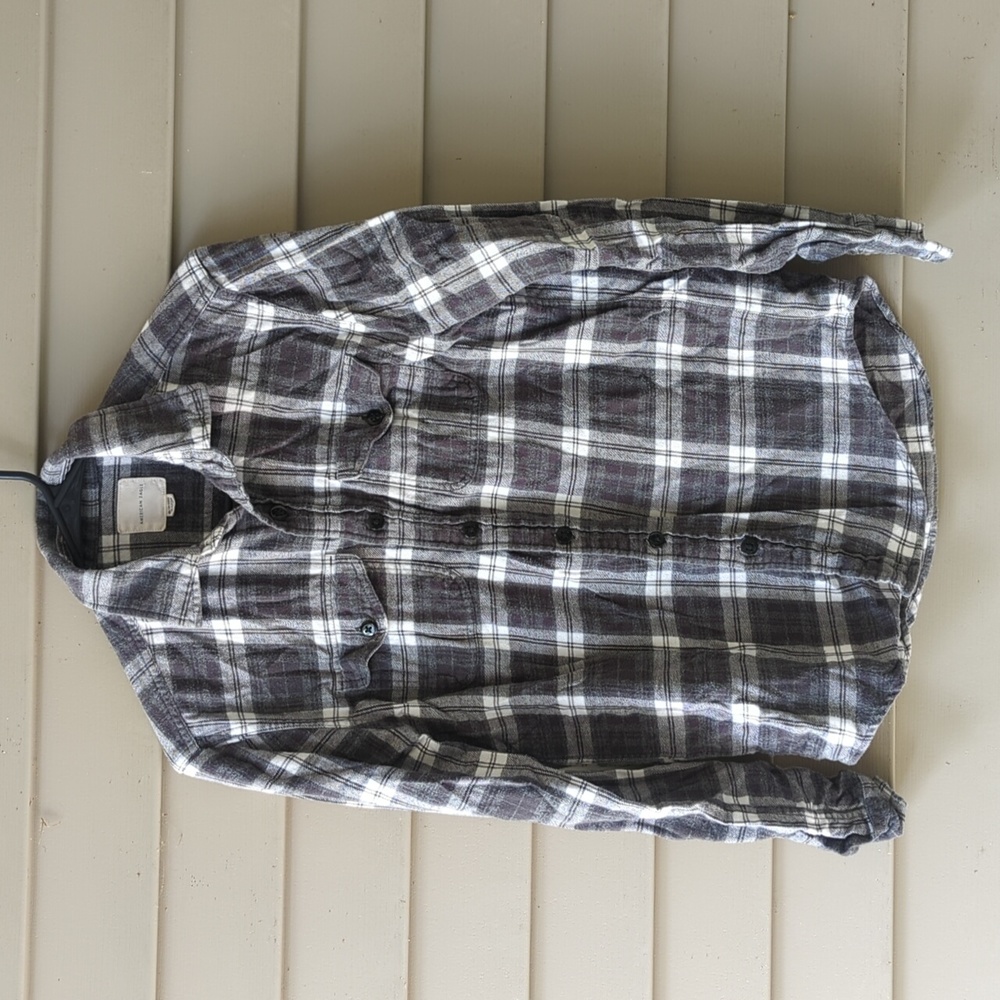 American Eagle XS grey flannel